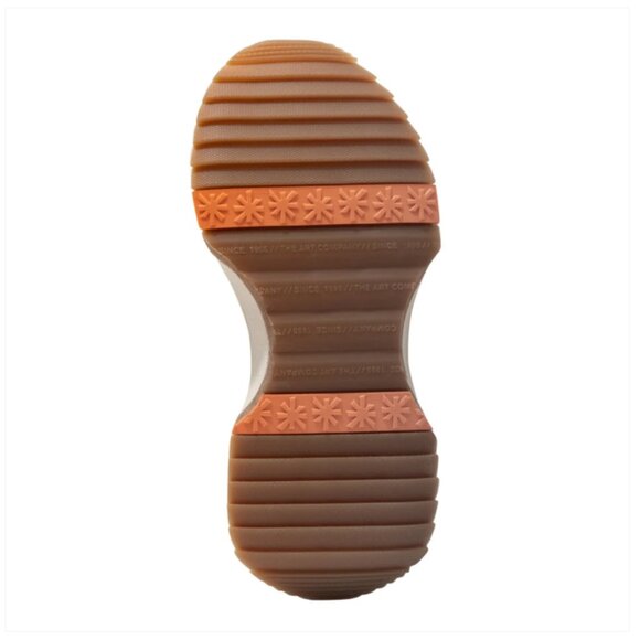 handmade Spain designer Euro sneaker gold crackle 5.5, 6, 6.5, 7 - Picture 3 of 3